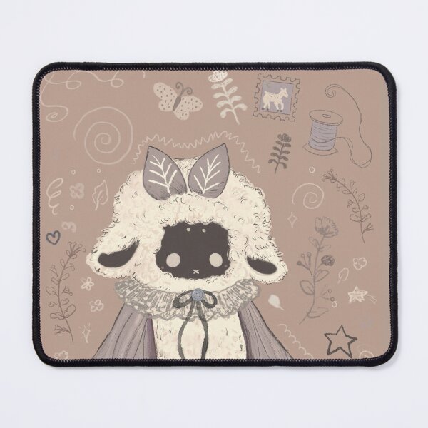 Item preview, Elkie Ellie Pink moth sheep designed and sold by Elkie Ellie Plush.