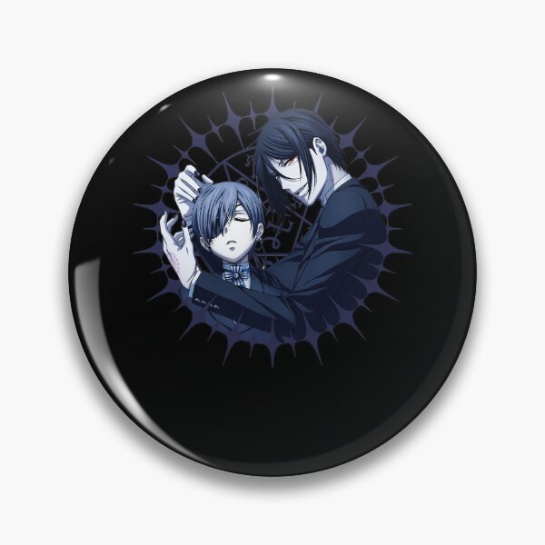 Item preview, Black Butler Sebastian And Ciel Pentagram designed and sold by wardeuss.