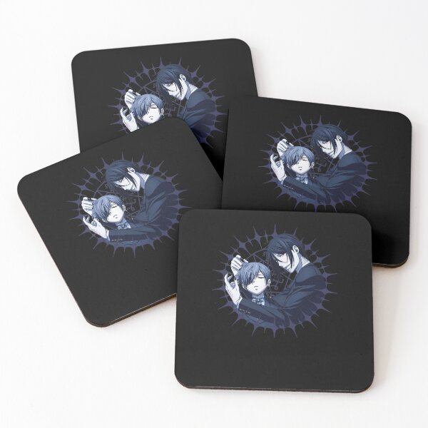 Item preview, Black Butler Sebastian And Ciel Pentagram designed and sold by wardeuss.