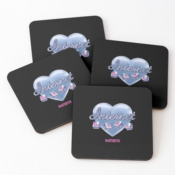 Item preview, KATSEYE Internet Girl Chrome Heart Logo Graphic designed and sold by cubomtumeshop.