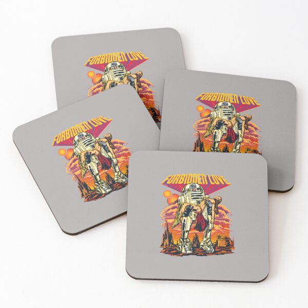 Item preview, Robot-droid-carries-woman-romantic-sunset-art designed and sold by MitomaMoller.