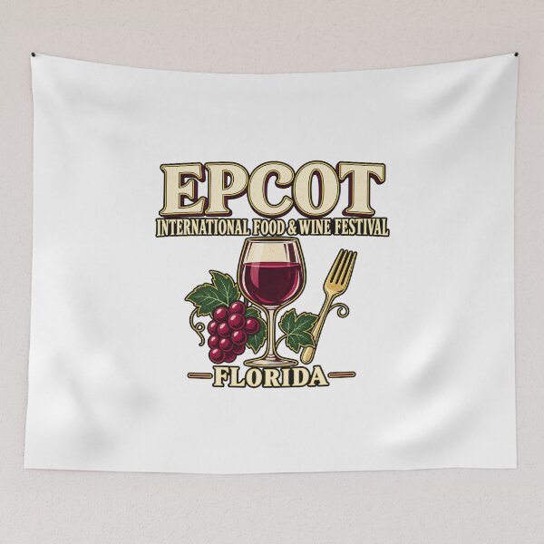 Item preview, EPCOT Food Wine Festival Florida designed and sold by IRON WINGS /USAF.