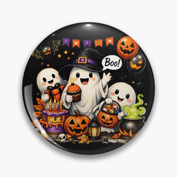 Item preview, Cute Ghost Crew Happy Halloween Trick Or Treat Party designed and sold by RoyesButler.