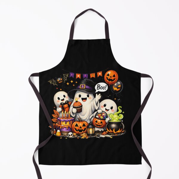 Item preview, Cute Ghost Crew Happy Halloween Trick Or Treat Party designed and sold by RoyesButler.
