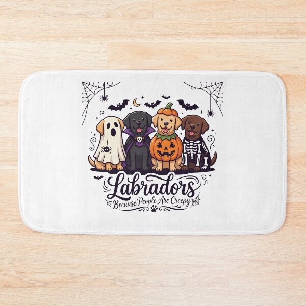 Item preview, Labradors Because People Are Creepy Funny Halloween Gift designed and sold by Zizo-DR44.