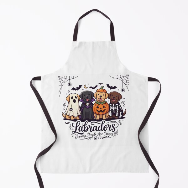 Item preview, Labradors Because People Are Creepy Funny Halloween Gift designed and sold by Zizo-DR44.