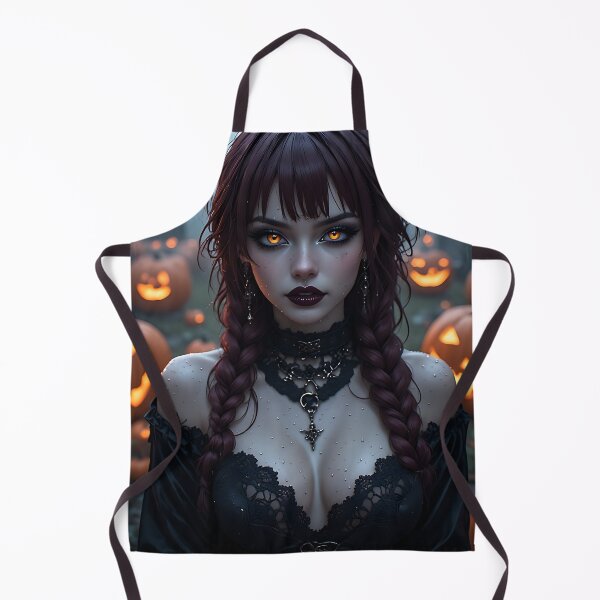 Item preview, Hot Halloween Anime Babe Goth Mommy Waifu Woman designed and sold by Your New Fixation.