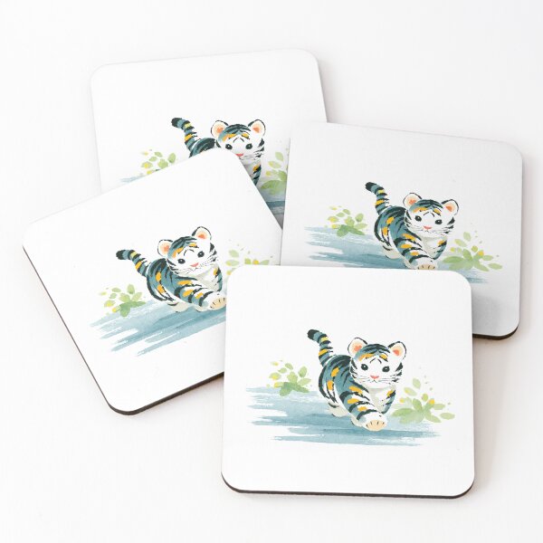 Item preview, Brushstroke Tiger - R2504 designed and sold by FlaskLab.