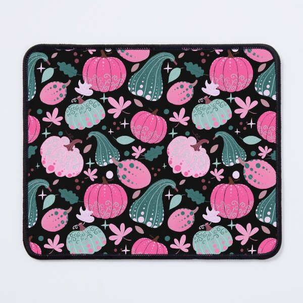 Item preview, Pink, black and green whimsical pumpkins designed and sold by Home Cyn Home.