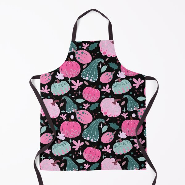 Item preview, Pink, black and green whimsical pumpkins designed and sold by Home Cyn Home.