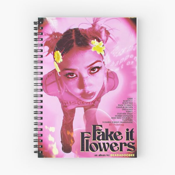 Item preview, Pink Retro Alternative Beabadoobee Fake It Flowers Album Cover designed and sold by samuelhadads.