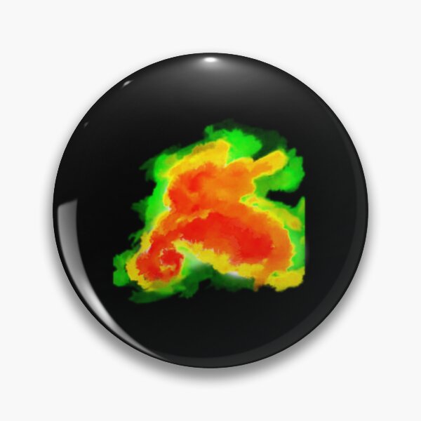 Item preview, Doppler Radar Storm Cloud Weather Forecast Art designed and sold by tamicantik47.