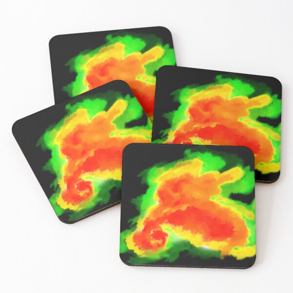 Item preview, Doppler Radar Storm Cloud Weather Forecast Art designed and sold by tamicantik47.