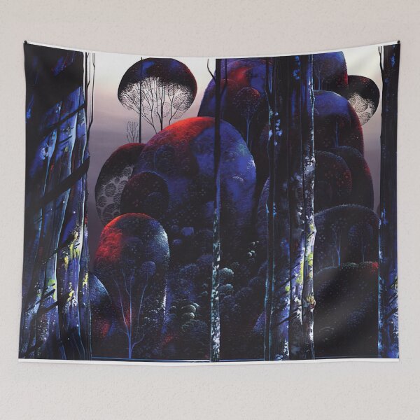 Item preview, Trees draped in autumn designed and sold by EtherShadeArt.