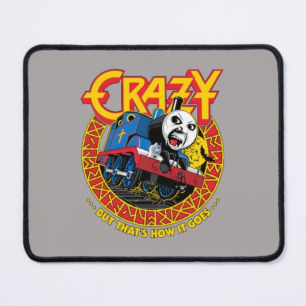 Item preview, Funny-Train-Character-with-Bold-Text-Art designed and sold by MitomaMoller.