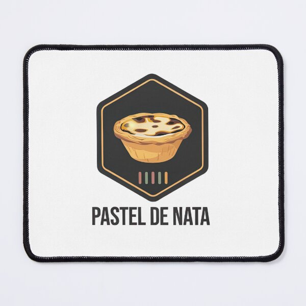 Item preview, Vintage Hexagon Badge Pastel De Nata Portuguese Custard Tart Vector designed and sold by Shutter-Dragon.