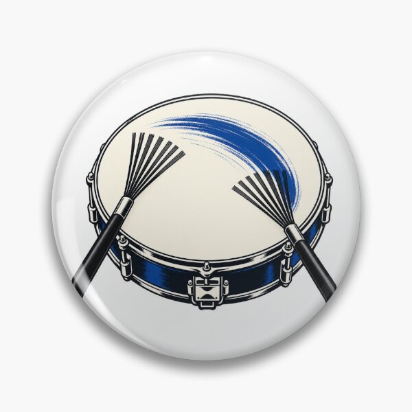 Item preview, Jazz Drummer Brushes Sweeping a Snare Drum designed and sold by ninov94.