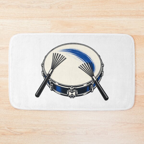 Item preview, Jazz Drummer Brushes Sweeping a Snare Drum designed and sold by ninov94.