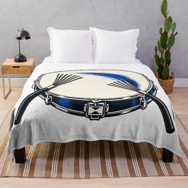 Item preview, Jazz Drummer Brushes Sweeping a Snare Drum designed and sold by ninov94.
