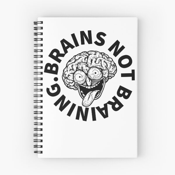 Item preview, Brains Not Braining designed and sold by The Rewind Studio.