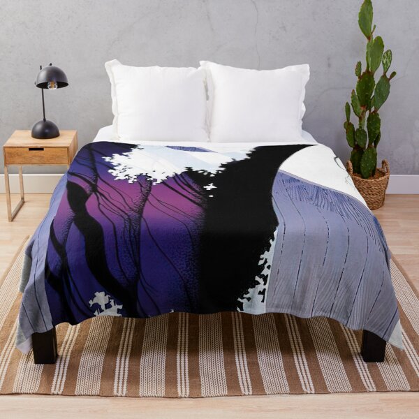 Item preview, Violet tree and barn designed and sold by EtherShadeArt.