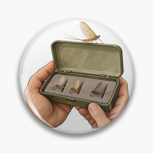 Item preview, Fly Fishing Box Choosing the Next Fly designed and sold by ninov94.