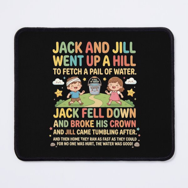 Item preview, Jack and Jill Went Up a Hill Nursery Rhyme Kids designed and sold by Flirt-Teez.