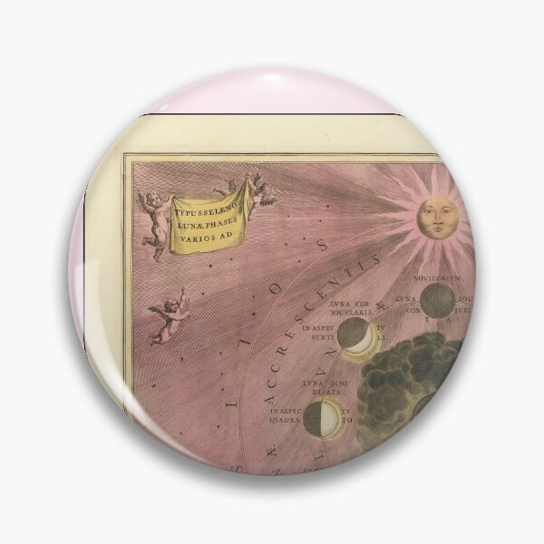 Item preview,  Pink Venus Moon faces constellations phases astrology designed and sold by ellmoswrld.