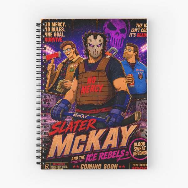 Item preview, Slater Mckay And The Ice Rebels designed and sold by Saif6X.