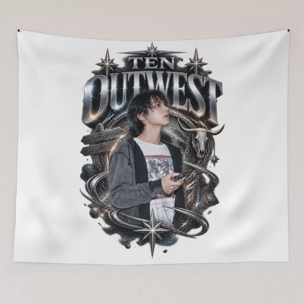 Item preview, Ten Outwest Headphone Session Illustration designed and sold by Valeree Store.