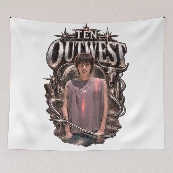 Item preview, Ten WayV Outwest Modern Minimalist Portrait designed and sold by Valeree Store.
