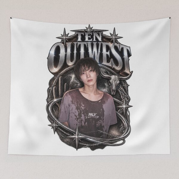 Item preview, Ten Outwest Relaxed Vibe Fan Made Print designed and sold by Valeree Store.