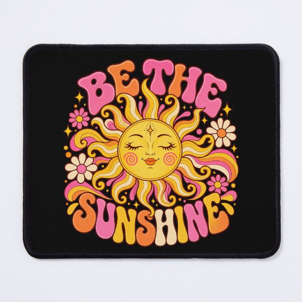 Item preview, Be The Sunshine, Groovy 70s Sun Flowers Retro designed and sold by graphic-genie.