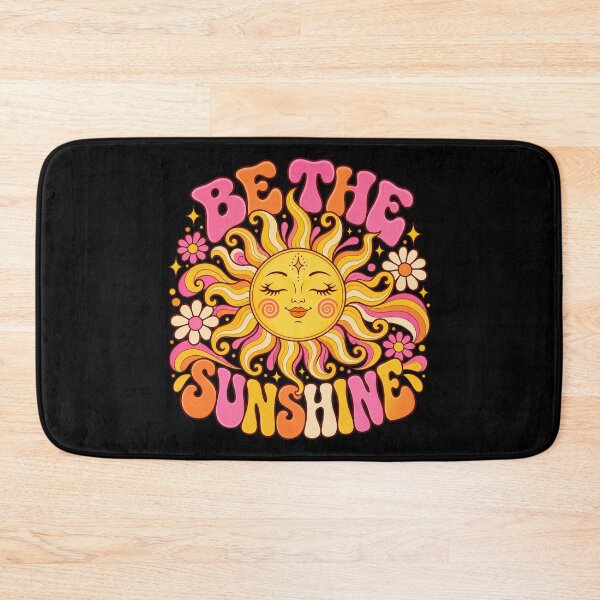 Item preview, Be The Sunshine, Groovy 70s Sun Flowers Retro designed and sold by graphic-genie.