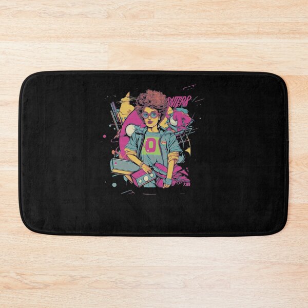 Item preview, Retro Eighties Synthwave Girl Radio Cassette Graphic designed and sold by CharlotLeclerc.