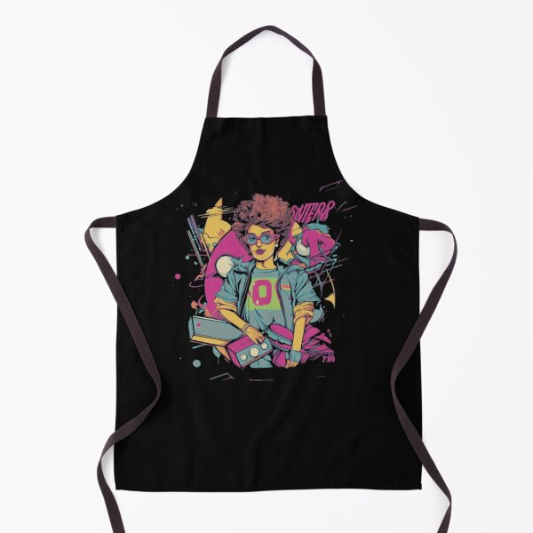 Item preview, Retro Eighties Synthwave Girl Radio Cassette Graphic designed and sold by CharlotLeclerc.