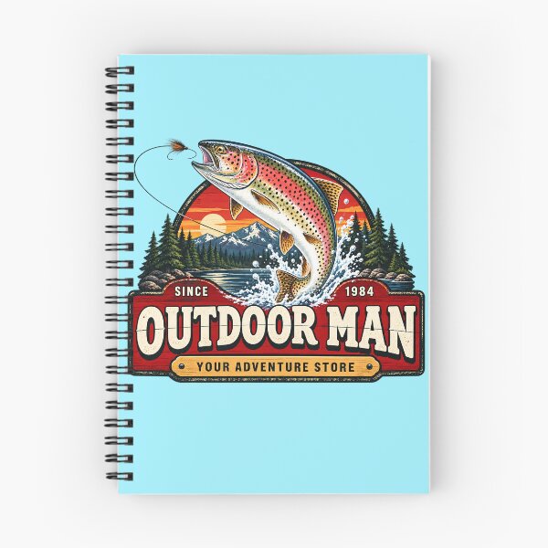 Item preview, Vintage Outdoor Man Trout Badge designed and sold by lockyrollflu.