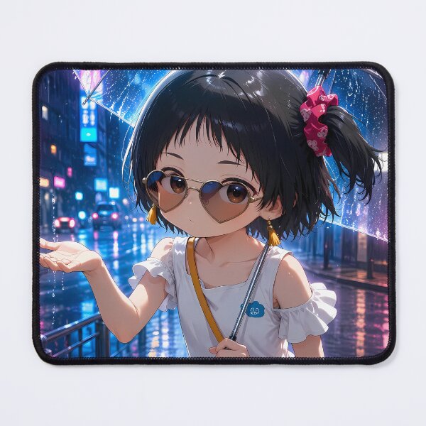 Item preview, Shizuka Kuze Takopi Original Sin Neon Rainy City designed and sold by mildaclairmo.