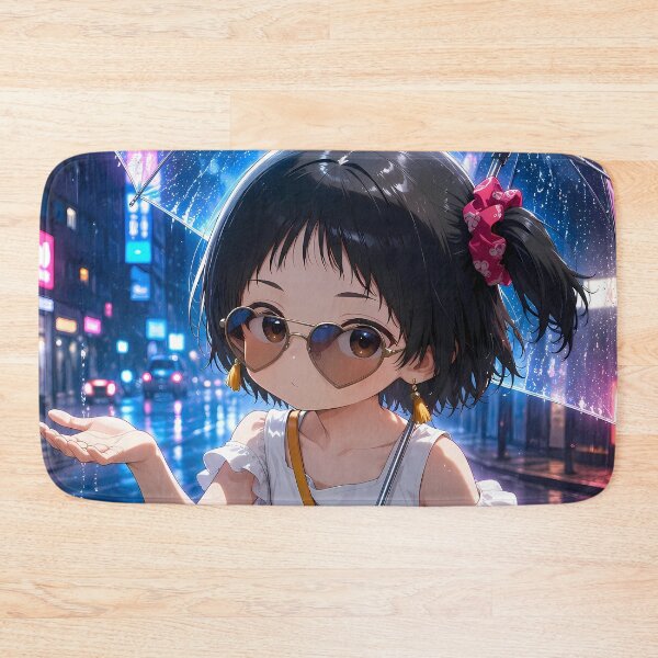 Item preview, Shizuka Kuze Takopi Original Sin Neon Rainy City designed and sold by mildaclairmo.