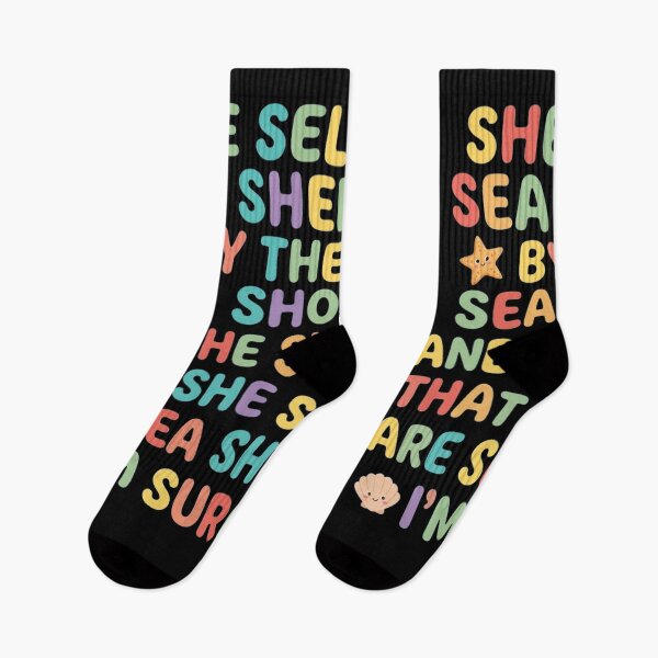 Item preview, She Sells Sea Shells By The Sea Shore Tongue Twister designed and sold by Flirt-Teez.