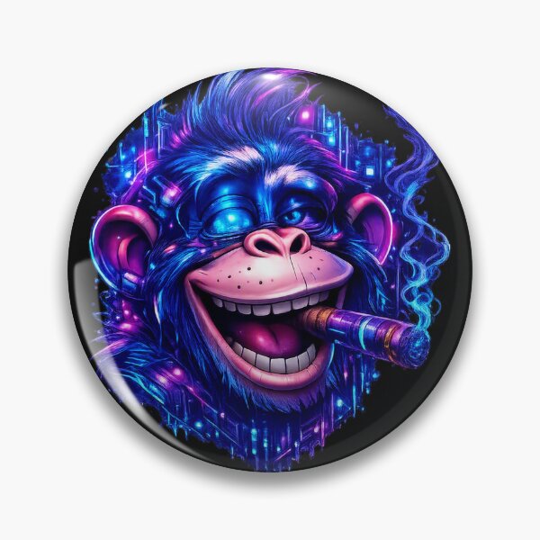 Item preview, Apes - Hyggelig Cigar Monkey  #5 designed and sold by Poppflix-TM.