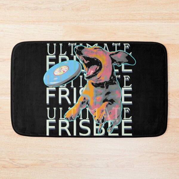 Item preview, Pop Art Dog Catching Ultimate Frisbee designed and sold by GuettoUnderClothing.
