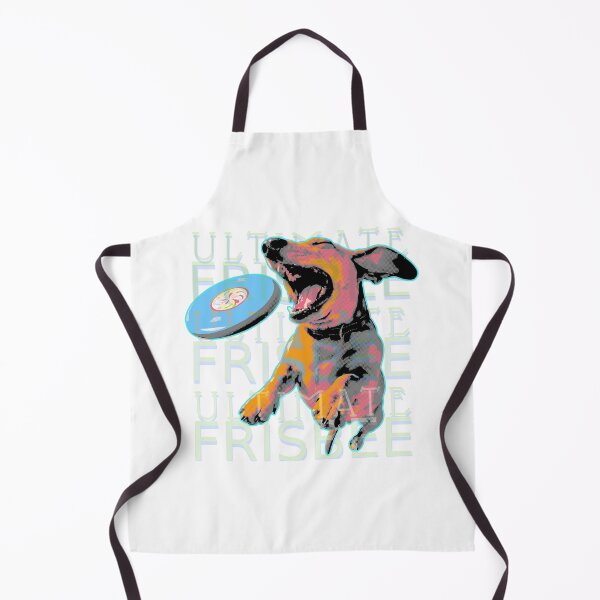 Item preview, Pop Art Dog Catching Ultimate Frisbee designed and sold by GuettoUnderClothing.