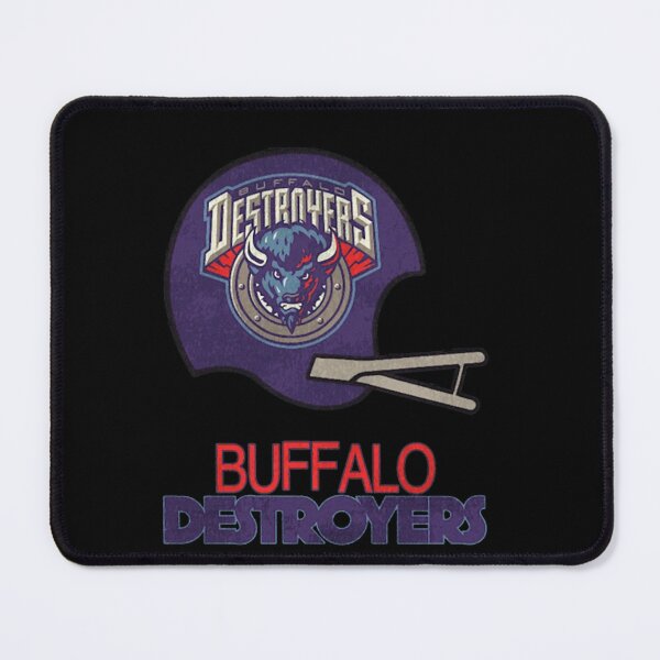 Item preview, Vintage Ice Football Buffalo Helmet Distressed Crest Sign designed and sold by CharlotLeclerc.