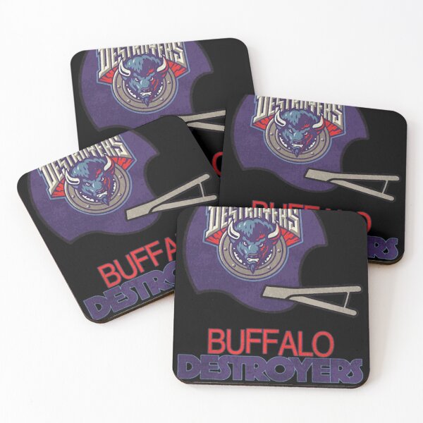 Item preview, Vintage Ice Football Buffalo Helmet Distressed Crest Sign designed and sold by CharlotLeclerc.