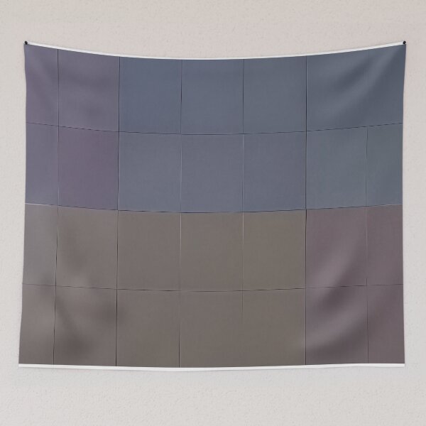 Aperçu de l'œuvre Microchromie, gris puissance [6] créée et vendue par EtherShadeArt.