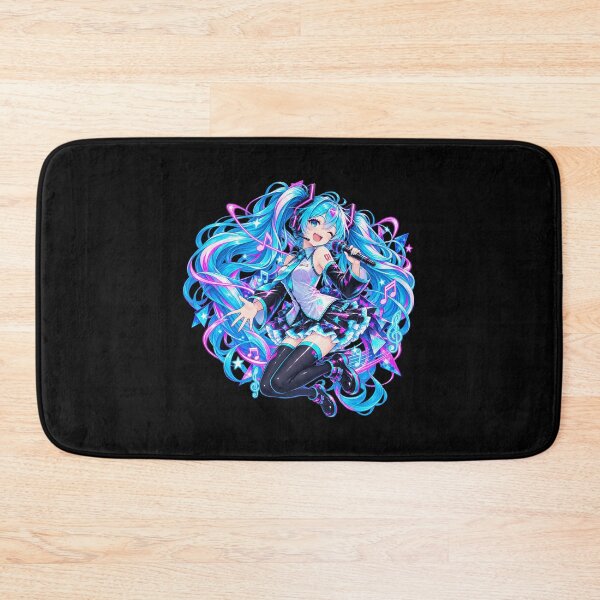 Item preview, Energetic Hatsune Miku Singing Fan Art designed and sold by DebraSLanders.