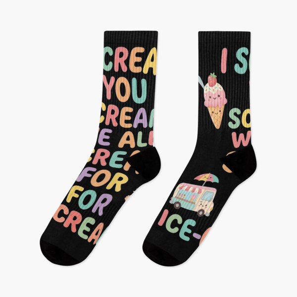 Item preview, We All Scream For Ice Cream Cute Kawaii Design designed and sold by Flirt-Teez.