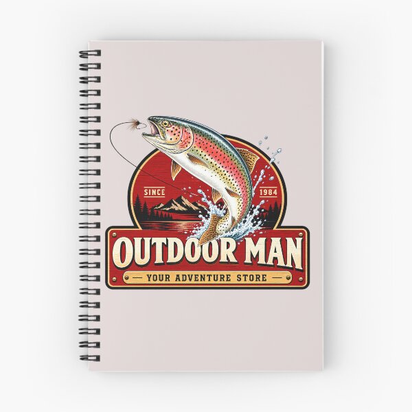 Item preview, Vintage Outdoor Man Fishing Emblem designed and sold by lockyrollflu.