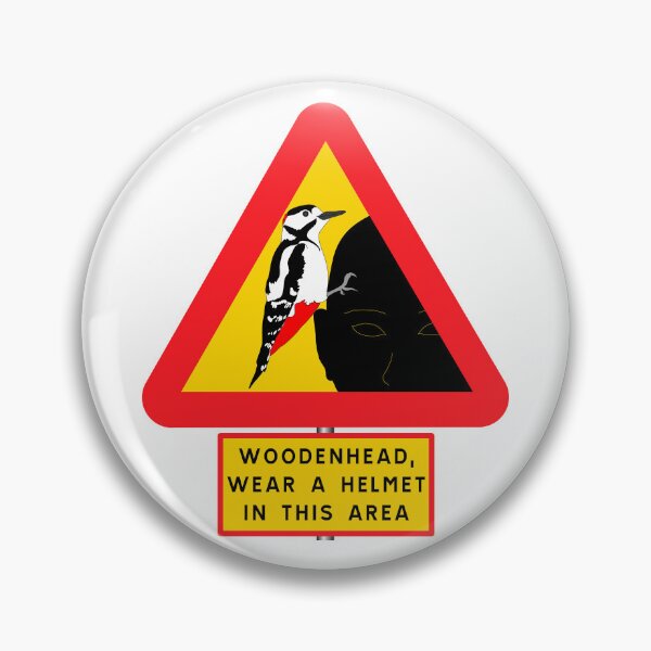 Item preview, Woodpecker warning designed and sold by ALF2023.